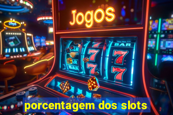 porcentagem dos slots